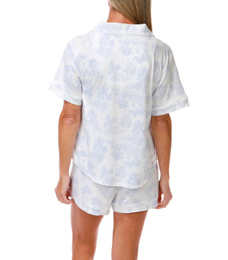 Thumbnail 4: FLORA NIKROOZ Women's 2 Pc Pajama Shorts Set 