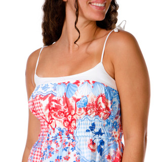 Thumbnail 2: Trixxi Junior's Sleeveless Americana Dress 