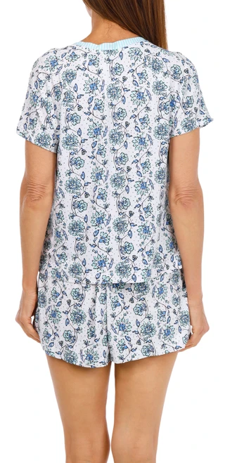 Thumbnail 3: LOFT Women's 2 Pc Pajama Shorts Set 