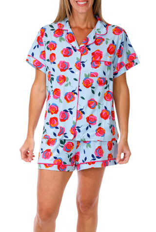 Thumbnail 1: LOFT Women's 2 Pc Pajama Shorts Set 