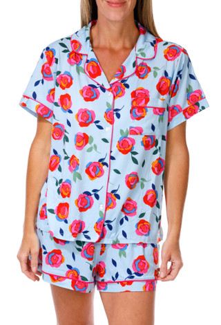 Thumbnail 3: LOFT Women's 2 Pc Pajama Shorts Set 
