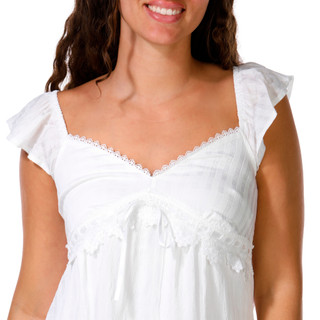 Thumbnail 2: Trixxi Junior's Ruffle Sleeve Short Dress 