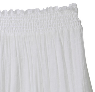Thumbnail 4: As U Wish Juniors Smocked Waist Gauze Maxi Skirt 