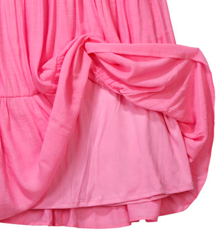 Thumbnail 3: As U Wish Juniors Smocked Waist Gauze Maxi Skirt 