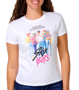 Thumbnail 1: K-Pop Demon Hunters Juniors Saja Boys Graphic Tee 