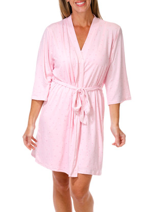Thumbnail 1: Laura Ashley Women's 2 Pc Pajama Dress Set 