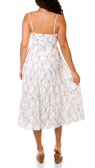 Thumbnail 3: Trixxi Juniors Sleeveless Gauze Midi Dress 
