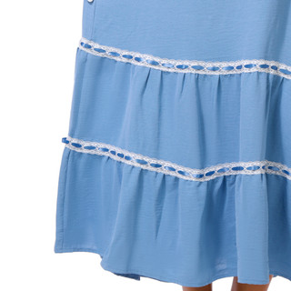 Thumbnail 2: INSPIRED HEARTS Juniors Bow Strap Airflow Maxi Dress 