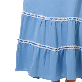 Thumbnail 3: INSPIRED HEARTS Juniors Bow Strap Airflow Maxi Dress 
