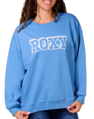 Thumbnail 1: ROXY Juniors Morning Hike Crew Neck Sweater 