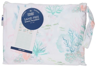 Thumbnail 1: Caro Home 60X60 Coral View Sand Free Beach Towel 