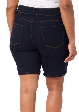 Thumbnail 2: D. Jeans Plus High Rise Bermuda Shorts 