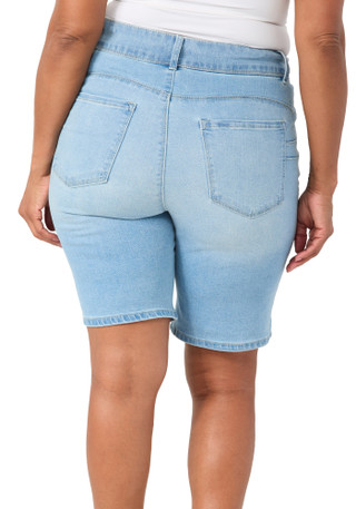Thumbnail 2: D. Jeans Plus High Rise Bermuda Shorts 