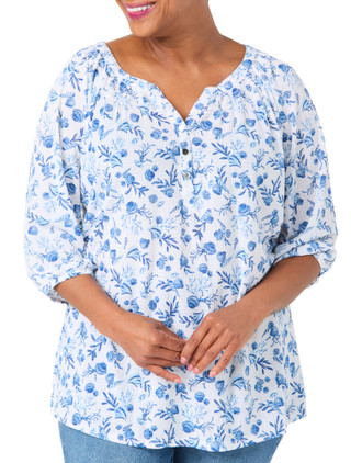 Thumbnail 1: Coral Bay Plus 3/4 Sleeve  