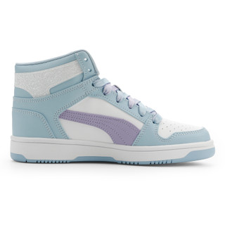 Thumbnail 8: Puma Girls Rebound Layup High Top Athletic Shoes 