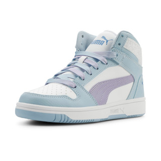 Thumbnail 1: Puma Girls Rebound Layup High Top Athletic Shoes 