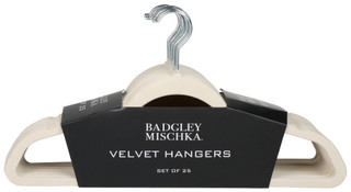 Thumbnail 1: BADGLEY MISCHKA 25 Pk Velvet Hangers 