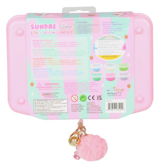 Thumbnail 2: HOT FOCUS Girl's Sundae Slime Activity Kit 