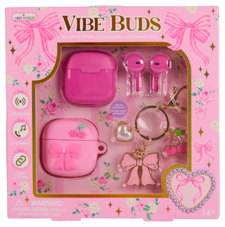 Thumbnail 1: HOT FOCUS Girl's Wireless Earbuds Accessory Set 