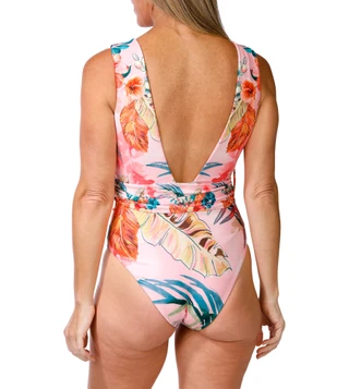 Thumbnail 3: Cosita Linda Beachwear Women's Print One-Piece Swimsuit 