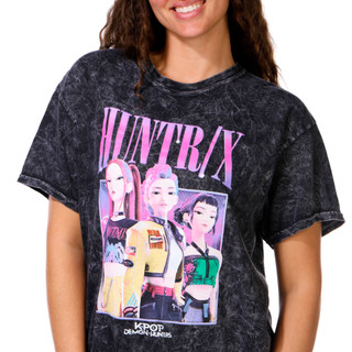 Thumbnail 1: K-Pop Demon Hunters Juniors Huntrix Boyfriend Tee 