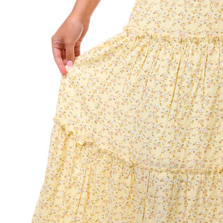 Thumbnail 2: Celebrity Pink Juniors Tiered Maxi Skirt 