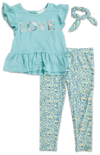Thumbnail 1: B TWEEN Little Girls 3 Pc Legging Set  