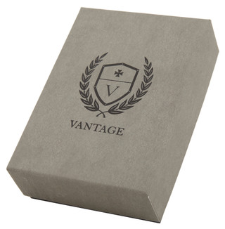 Thumbnail 2: Vantage Men's Stainless Steel Cross Dog Tag Pendant Necklace  