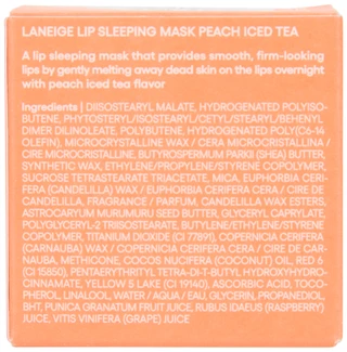 Thumbnail 2: LANEIGE 0.70 oz Peach Iced Tea Lip Sleeping Mask  