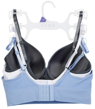 Thumbnail 2: ROXY Women's 3 Pk Seamless Wire-Free Bras 