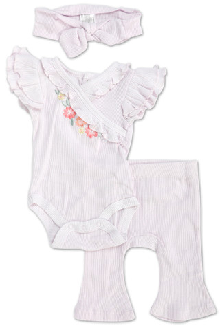 Thumbnail 1: Btween Baby Girls 3 Pc Shorts Set  
