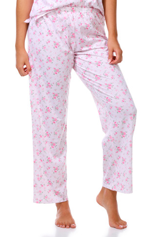 Thumbnail 2: Laura Ashley Women's 2 Pc Pajama Pants Set 