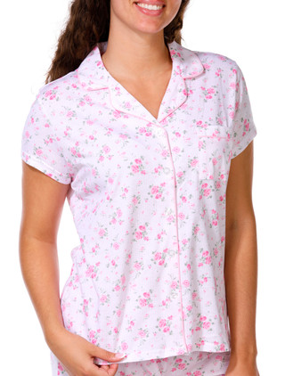 Thumbnail 4: Laura Ashley Women's 2 Pc Pajama Pants Set 