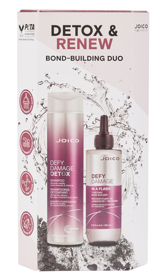 Thumbnail 1: JOICO 2 Pk Defy Damage Shampoo & Bond Builder Spray Set  