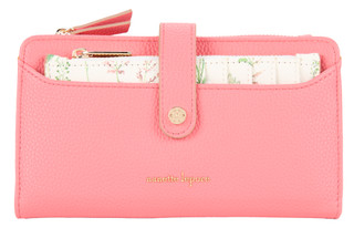 Thumbnail 1: Nanette Lepore Pebble Grain Fold Wallet w/ Card Case 