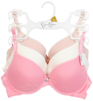 Thumbnail 1: Jessica Simpson Women's 3 Pk Push Up Bras 