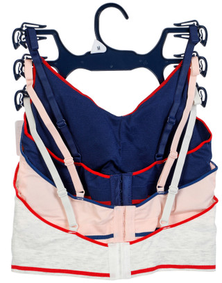 Thumbnail 2: IZOD Women's 3 Pk Seamless Bras 