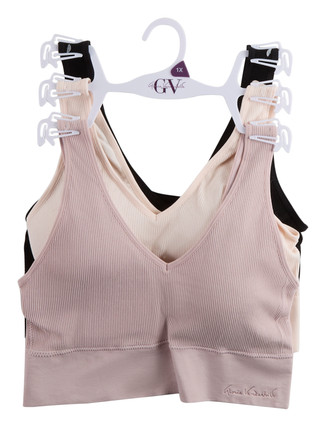 Thumbnail 1: Gloria Vanderbilt Plus Full Figure 3-Pack Bras 