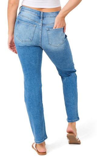 Thumbnail 3: KanCan Junior's Slim Straight Jeans  