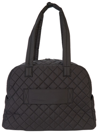 Thumbnail 3: Ellen Tracy Diamond Quilted Travel Weekender Duffle Bag 