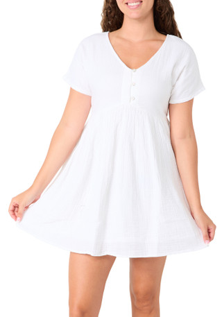 Thumbnail 1: Rip Curl Juniors Short Sleeve Premium Surf Dress 