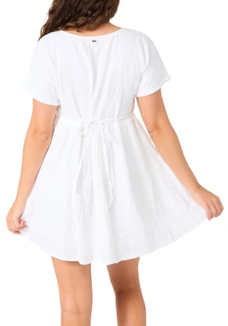 Thumbnail 2: Rip Curl Juniors Short Sleeve Premium Surf Dress 