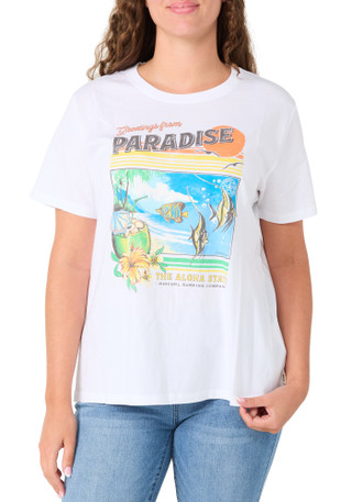 Thumbnail 1: Rip Curl Juniors Paradise Graphic Tee 
