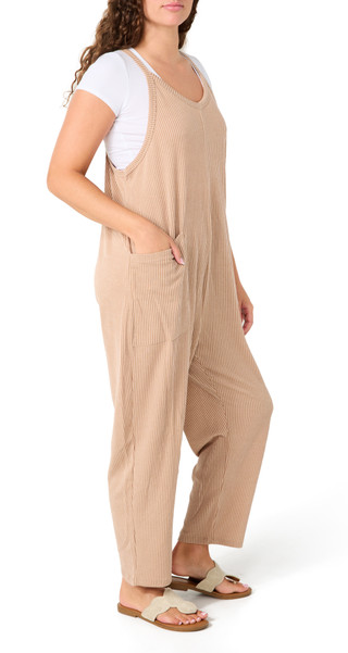 Thumbnail 3: DISCREET Juniors Cozy Rib Stitch Jumpsuit 