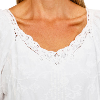Thumbnail 7: Democracy Wpmens Puff Sleeve Top 
