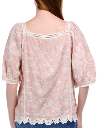 Thumbnail 4: Democracy Wpmens Puff Sleeve Top 