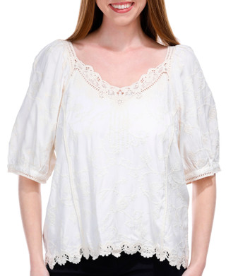 Thumbnail 3: Democracy Wpmens Puff Sleeve Top 