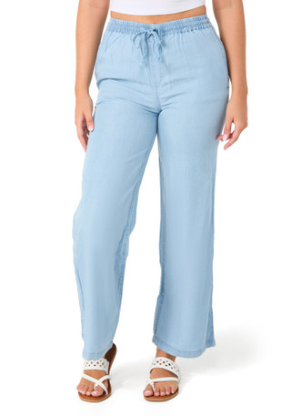 Thumbnail 1: love tree Juniors Pull On Wide Leg Pants 