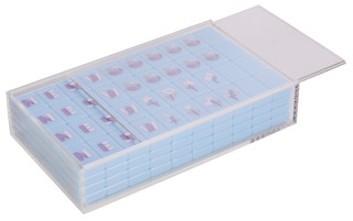 Thumbnail 3: CORE HOME 144 Pc Acrylic Mahjong Set with Acrylic Case 