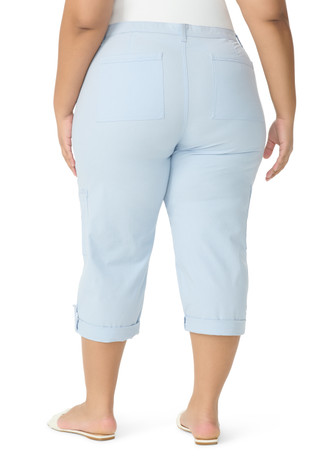 Thumbnail 3: Gloria Vanderbilt Plus Cargo Capris 
